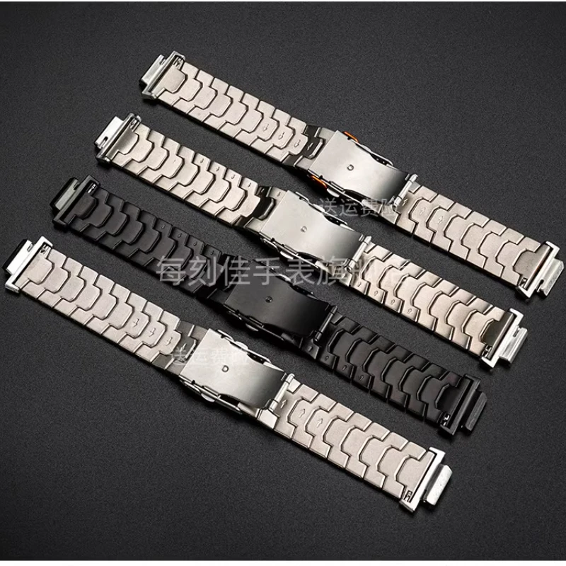ل كاسيو G-SHOCK GA2100 2110 GA-B2100 حزام الساعات سبائك التيتانيوم محول سريع GA-2100 حزام نشر مشبك ساعة اكسسوارات