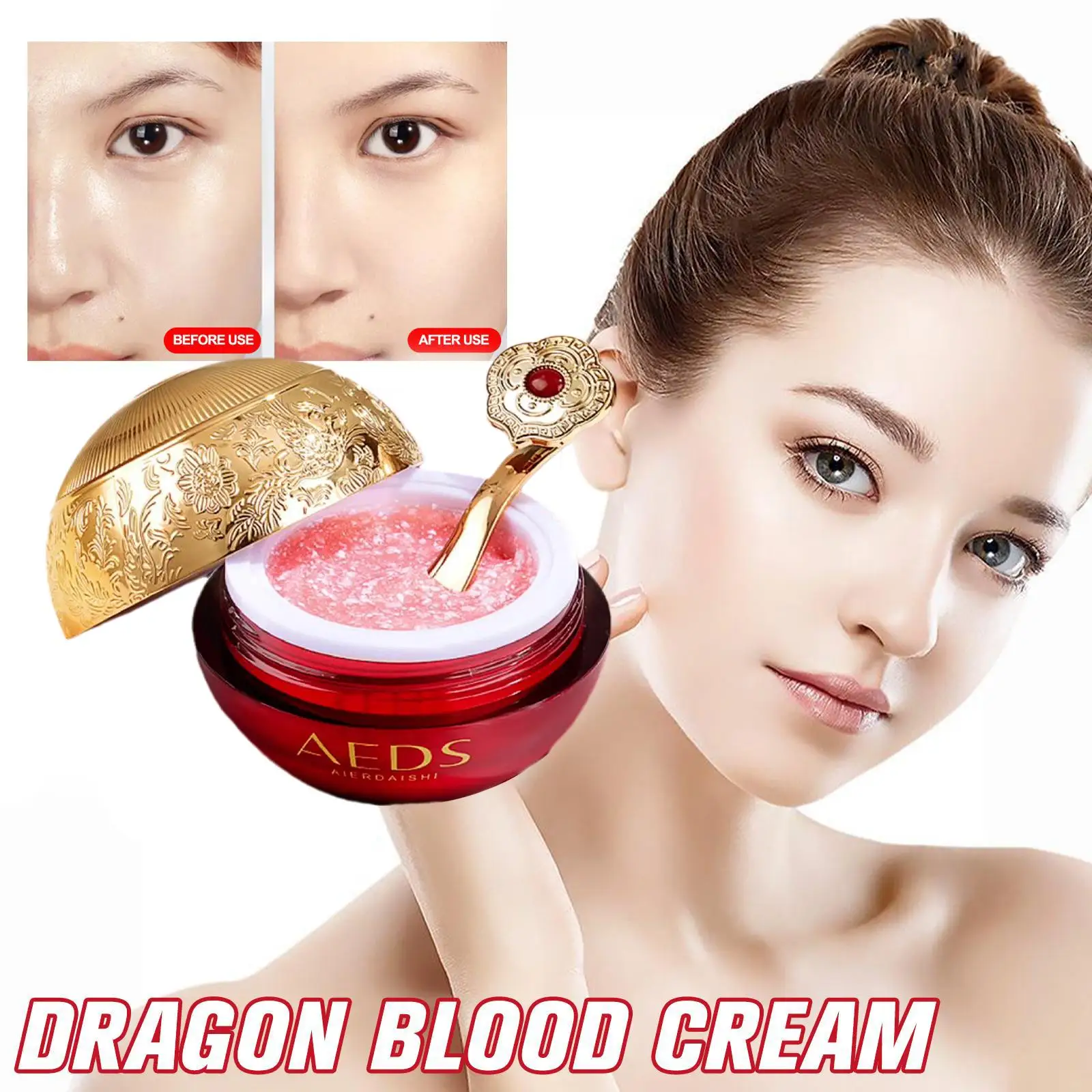 Creme hidratante sangue dragão para senhora, Anti envelhecimento,anti rugas,Clareamento,soro facial, nutritivo e hidratante, reparo da pele, elasting, rejuvenescimento da pele, essência do carro