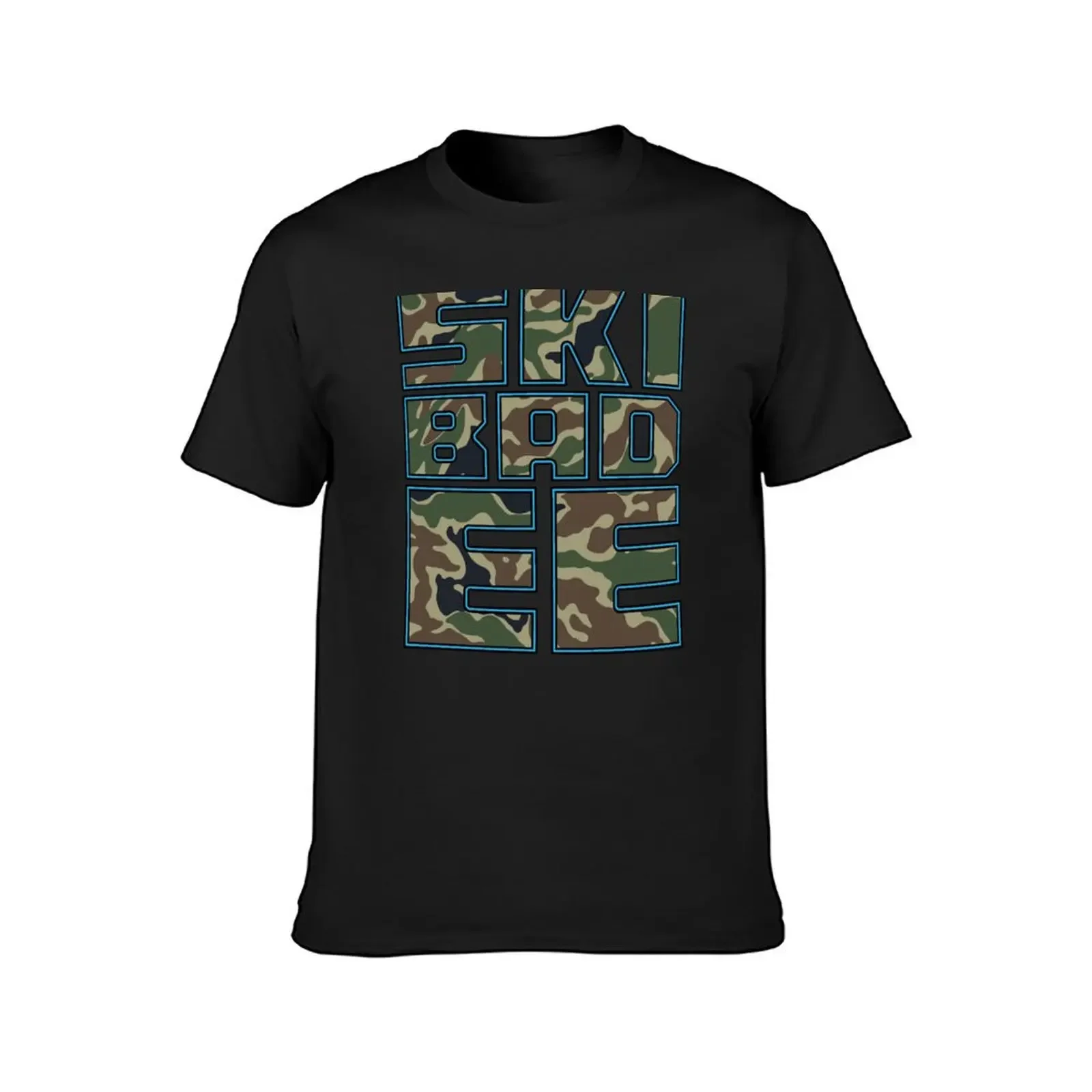 MC Skibadee DNB Original Junglist MC Skiba Camo T-Shirt oversized t shirt tops essential t shirt Blouse mens t shirt graphic