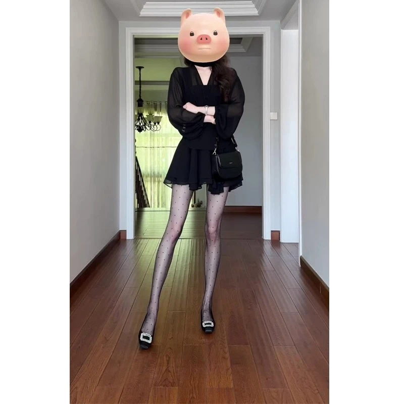 Vestidos de manga larga para mujer, vestido para fiesta de boda, otoño, Modal, medio cuello alto, cintura acanalada ahumada, minimalista y elegante