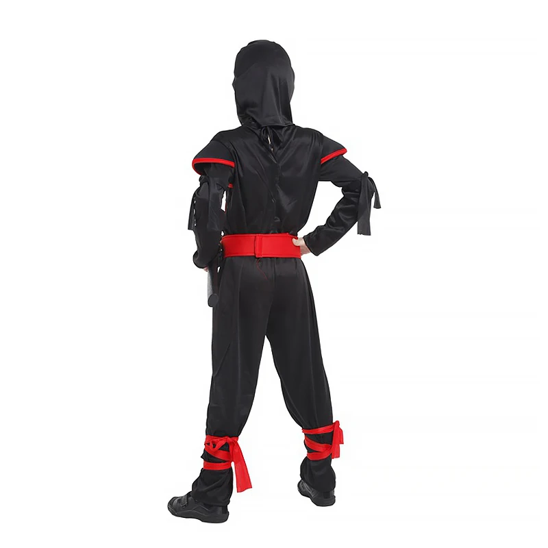 Kids Cosplay Japanese Ninja Assassin Boys Role Play Costumes Carnival Halloween Stage Performance Party Clothes Birthday Gift