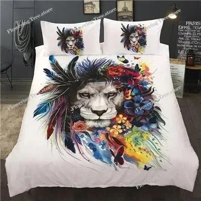 Wolves God 3d Bedding Set Set Usa King Queen Double Full Twin Single Size Bed Linen Set