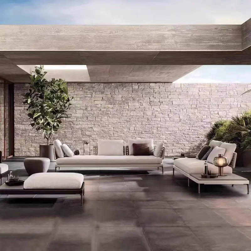 

Pillow Upholstery Garden Furniture Sets Nordic Garden Furniture Sets Designer Courtyard Set Giardino Arredo Outdoor Furniture