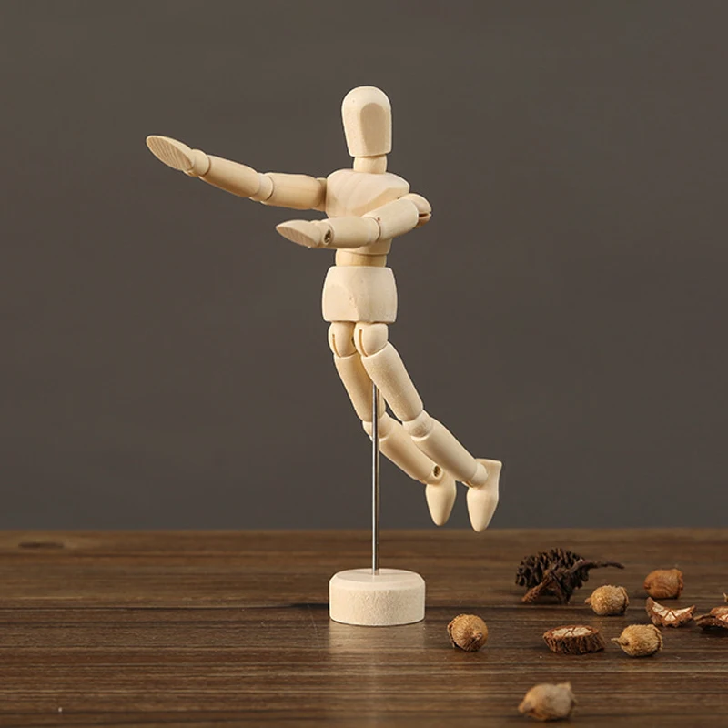 Drawing Male Sketch Draw Art Models Home Decor Sketch Supplies Ornaments Figure Model Action Toy Figures Mannequin Wooden Toy