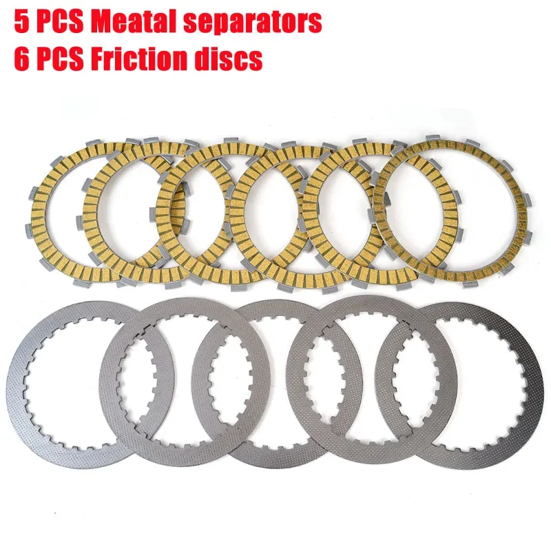 Clutch Kit Steel Friction Plates For Honda CB-1 CB400F CB400SF CBX400F CBX550 CBR400 CBR500F CB400 VTEC NC39 NC42 22201-MA7-000