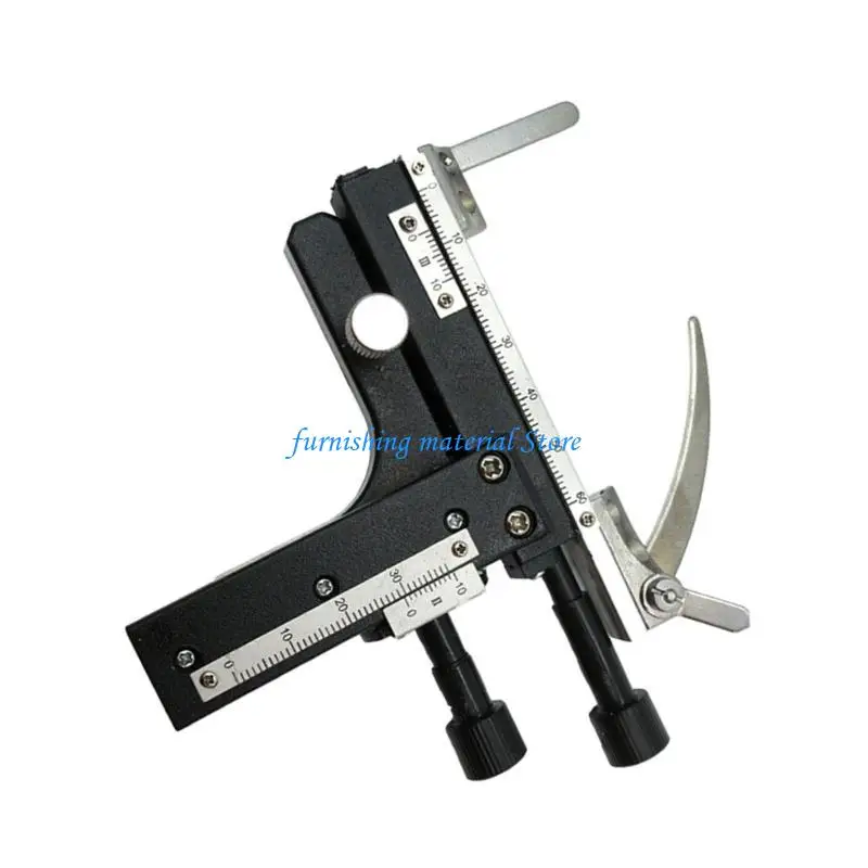 

Y5GD 0-60mm Scale Microscopio Movable Measuring Ruler Biological Microscope Accessories Load Stage Caliper