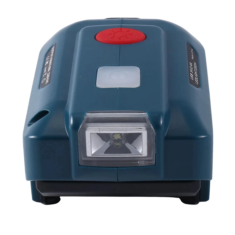 Generator Inverter, untuk Generator Inverter dengan lampu LED USB ganda untuk baterai Lithium 18V Inverter daya portabel BOS220V