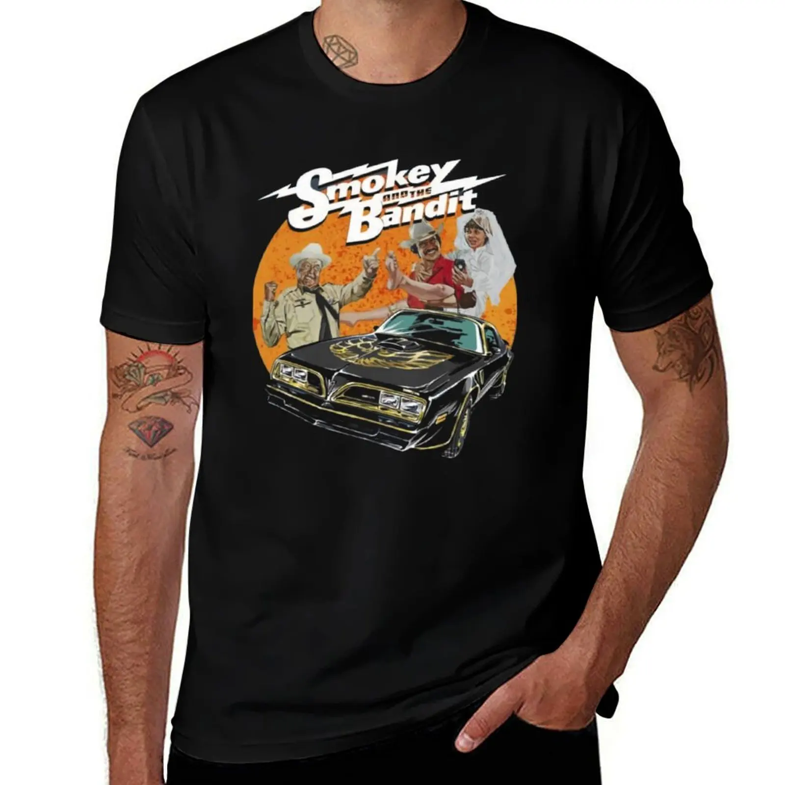 

Smokey and The Bandit T-Shirt funny t shirts cotton t shirt man plain