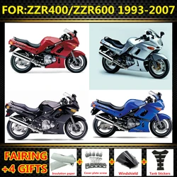 For ZZR 400 600 ZZR400 1993-2007 ZZR600 1998-2003 Motorcycle Fairing Kit ABS Plastic Injection Body Full Bodykits