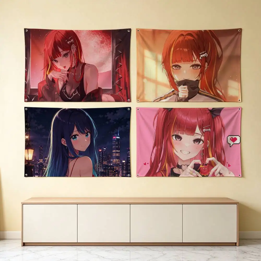 Akane Lize Hit on S-Shot  Flag Suitable For Party Club Outdoor Interior Wall Decoration Banner Fans Gift