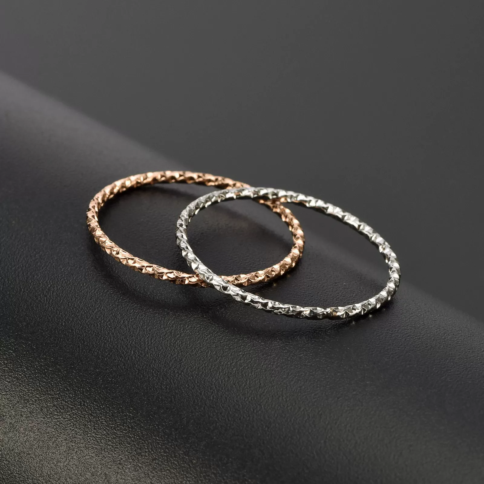 925 Sterling Silver Simple and Versatile Plain Ring Foldable Ring Party Jewelry Accessories For Women and Girls