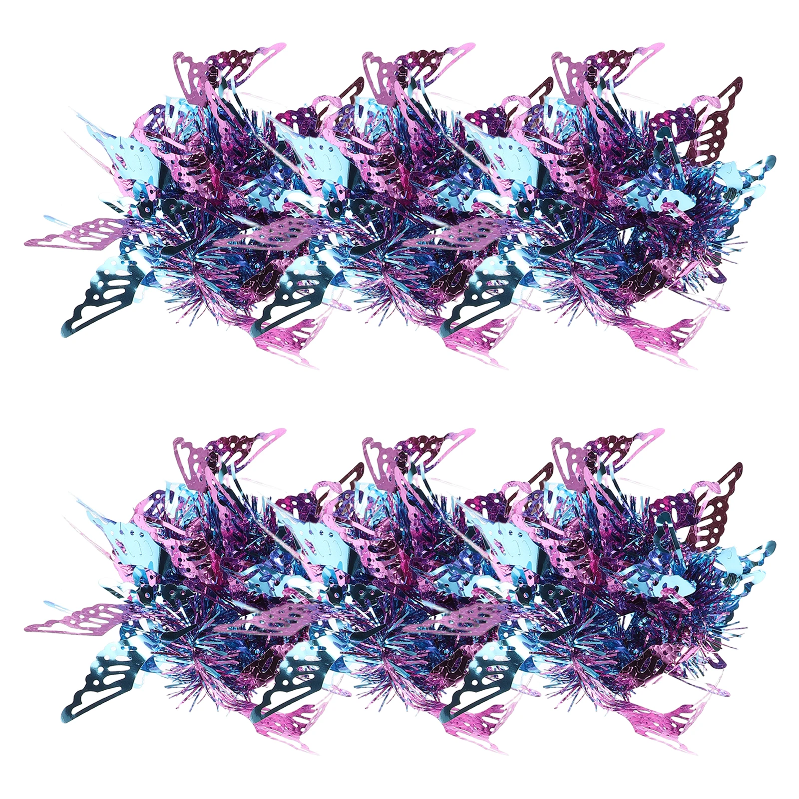 

6 Pcs Children's Dance Hand Flowers Cheering Props Costume Pompoms Prom Cheerleader Game Toddler