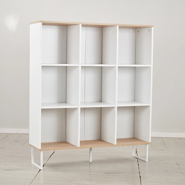 Seller Modern Style Wooden Bookshelf  Furniture Wooden Living Room Divider Rack