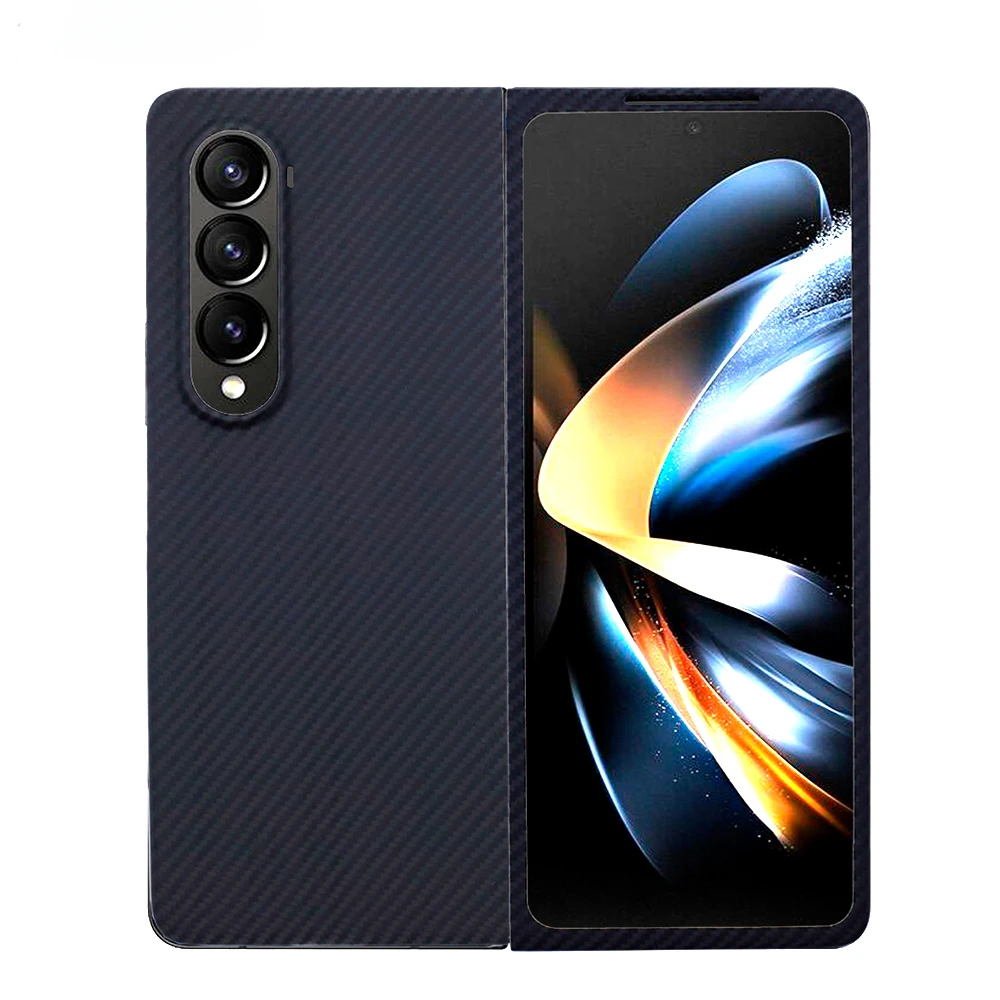 

Dropshipping Aramid Fiber For Samsung Galaxy Z Fold 4 5G Fold4 Original Phone W22 Protective Folding CASE Cover