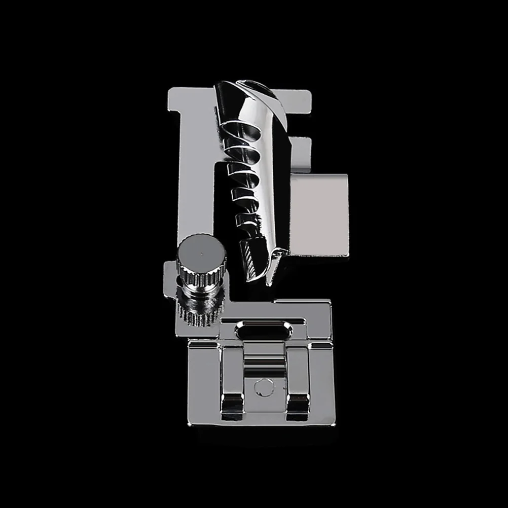 

Stainless Steel Presser Foot Multifunctional Sewing Machine Accessory Silver Easy Install Remove Lightweight Fabric Projects