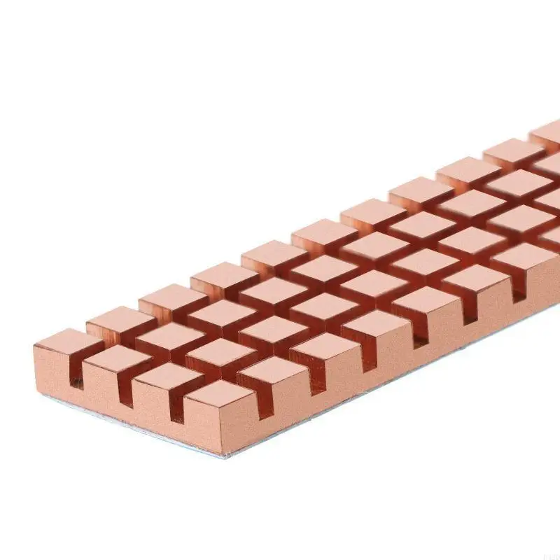 

F42D Thin Copper for M.2 NGFF SSD Hard Drive Heat Sink 2280 Desktop HDD Dedicated for M.2 PCI-E NVME Radiat