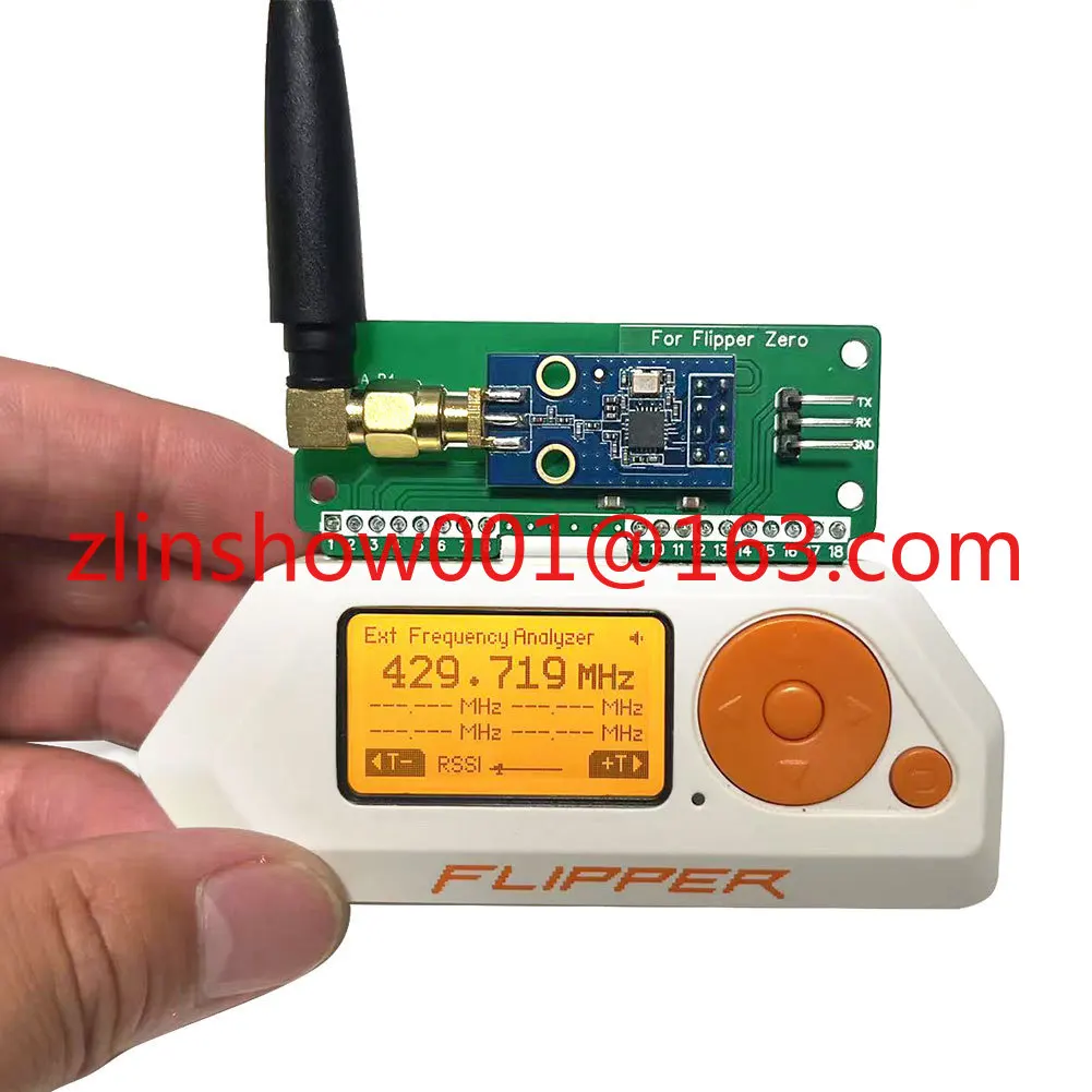 For Flipper Zero CC1101 Module SubGhz 433MHz WiFi With Antenna Pet Dolphin Programs Open Source Multi function Development Board