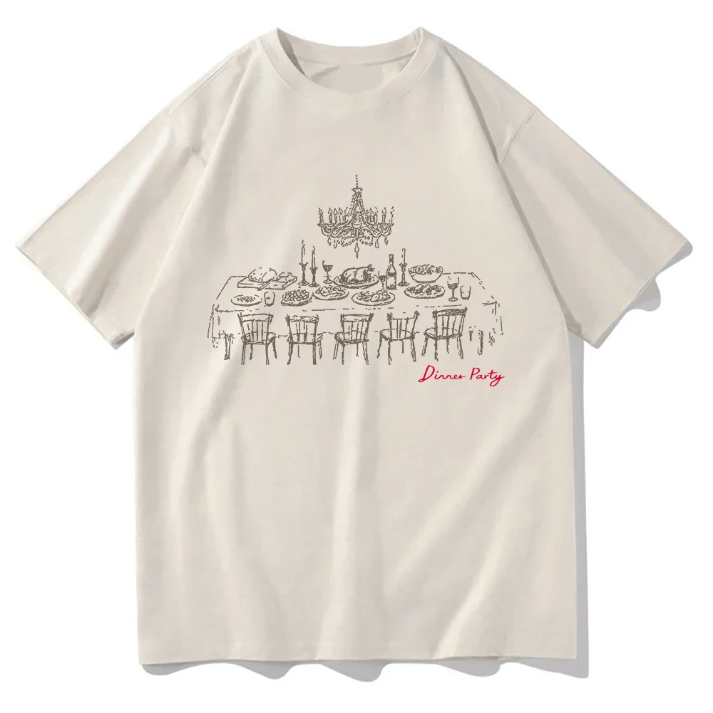 Niall Horan 2026 Album Dinner Party T Shirt Fashion Women/men Clothing Graphic T Shirts Vintage Clothes for Fans Gifts