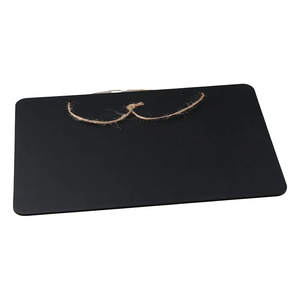 

Tabletop Chalkboards Mini Blackboard Double Sided Erasable Message Board Message Label Hanging Signs Memo Message