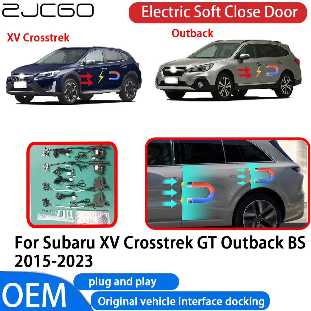 

for Subaru XV Crosstrek GT Outback BS 2015-2023 Car Automatic Electric Soft Close Door Closer System OEM Plug and Play