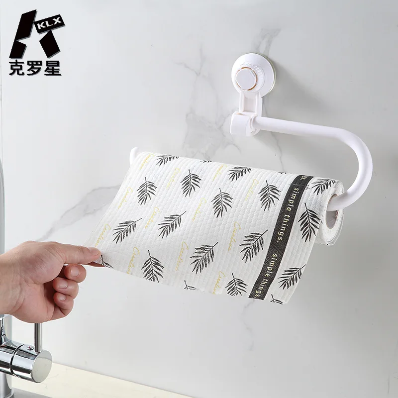 NEW Bath Vacuum, Strong Suction Cup, Towel Shelf, Kitchen, Punch Free, No Trace, Paper Rack, Home Storage, Holder Accessories