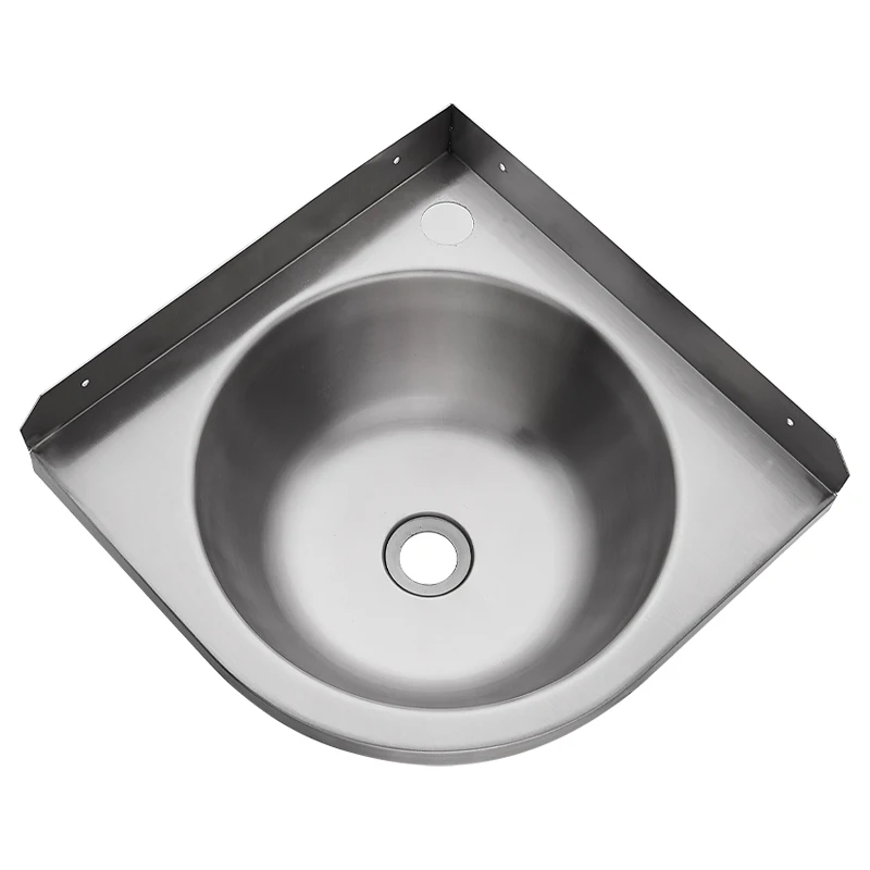 Triangular basin rack thickened wall-mounted washbasin household small apartment washbasin