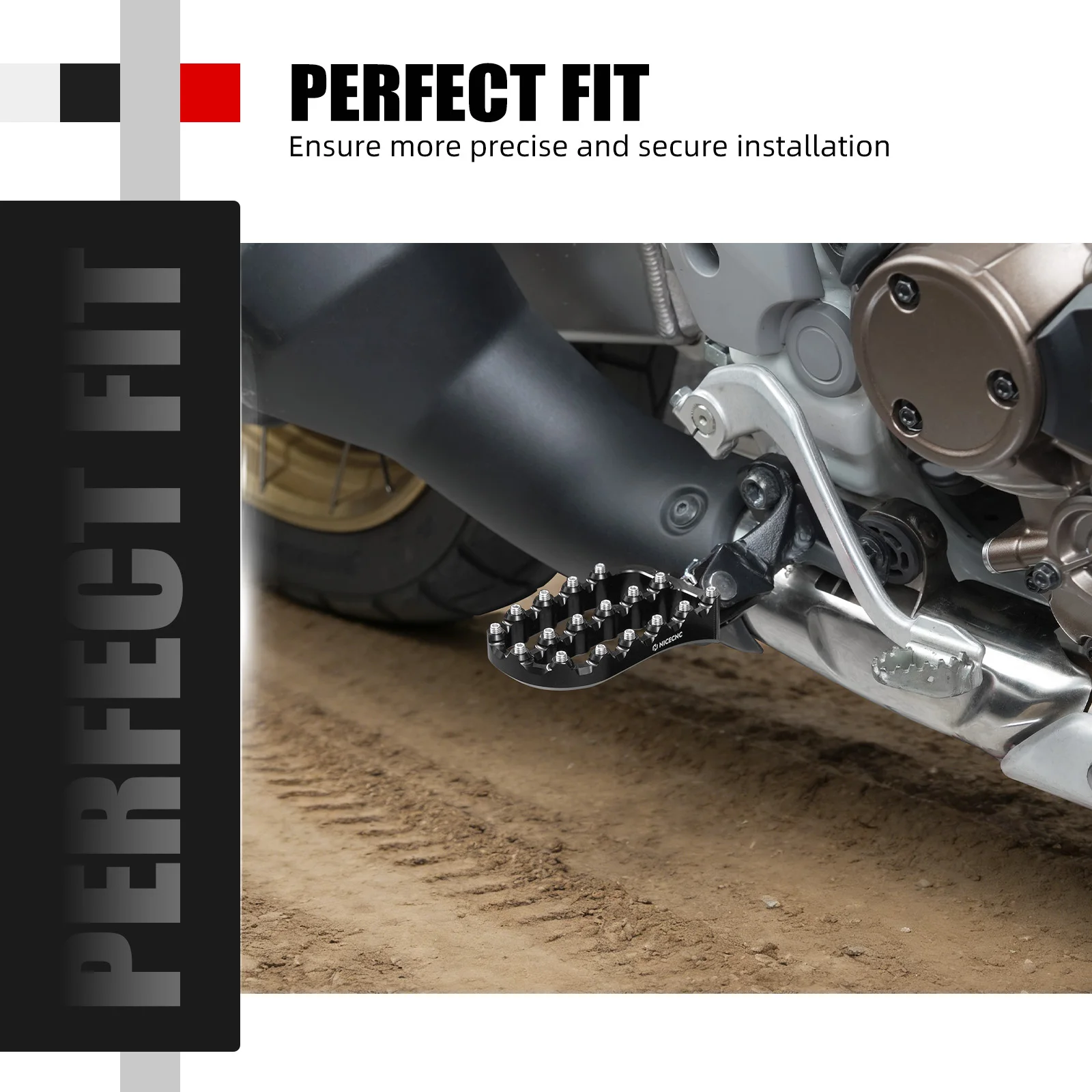 For Honda CRF1100L Africa Twin/ADV 2020-2026 Motorcycle Footrest Footpegs Foot Pegs Africa Twin CRF 1100L Adventure Sports 20-26 - view 6