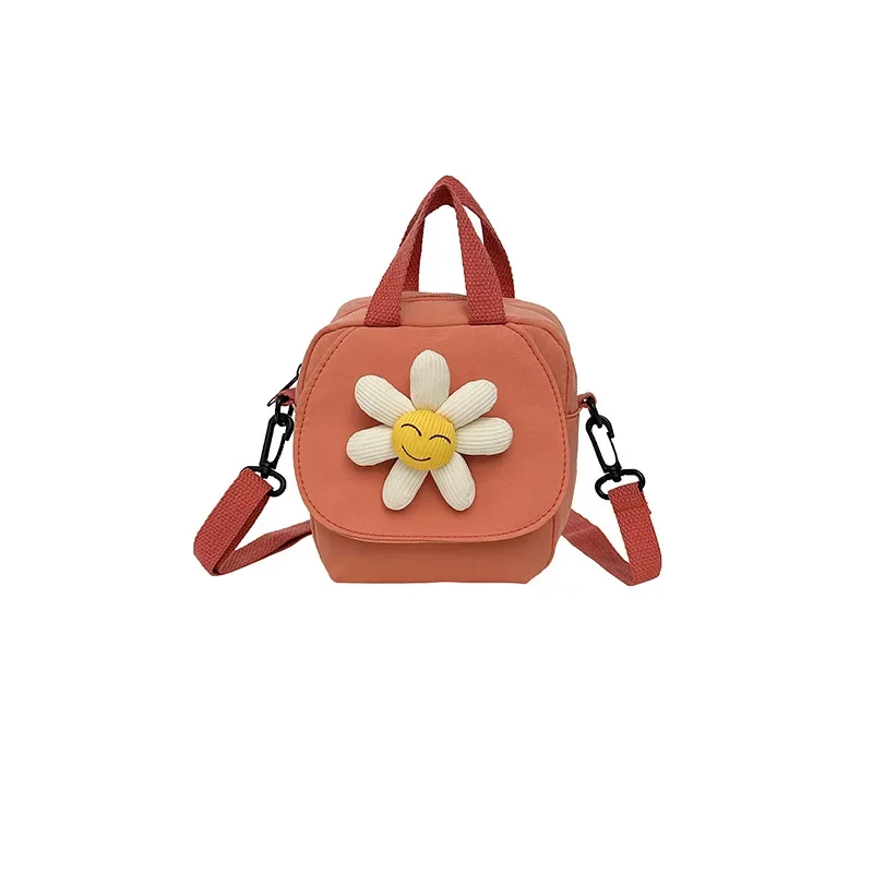 Cartoon meisje bloem crossbody tas kleine casual enkele schouder ins geïnspireerd trendy damesmode handtas