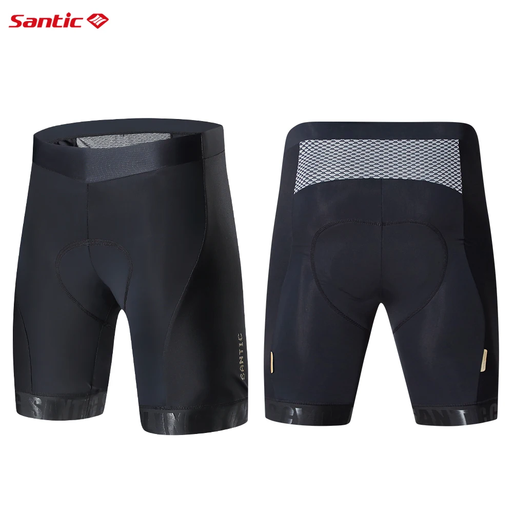 

Santic Men Cycling Shorts Breathable Quick Dry MTB Road Bike Shorts Anti-slip 4-5 Hours Ride Italian Import Padded M8C050107