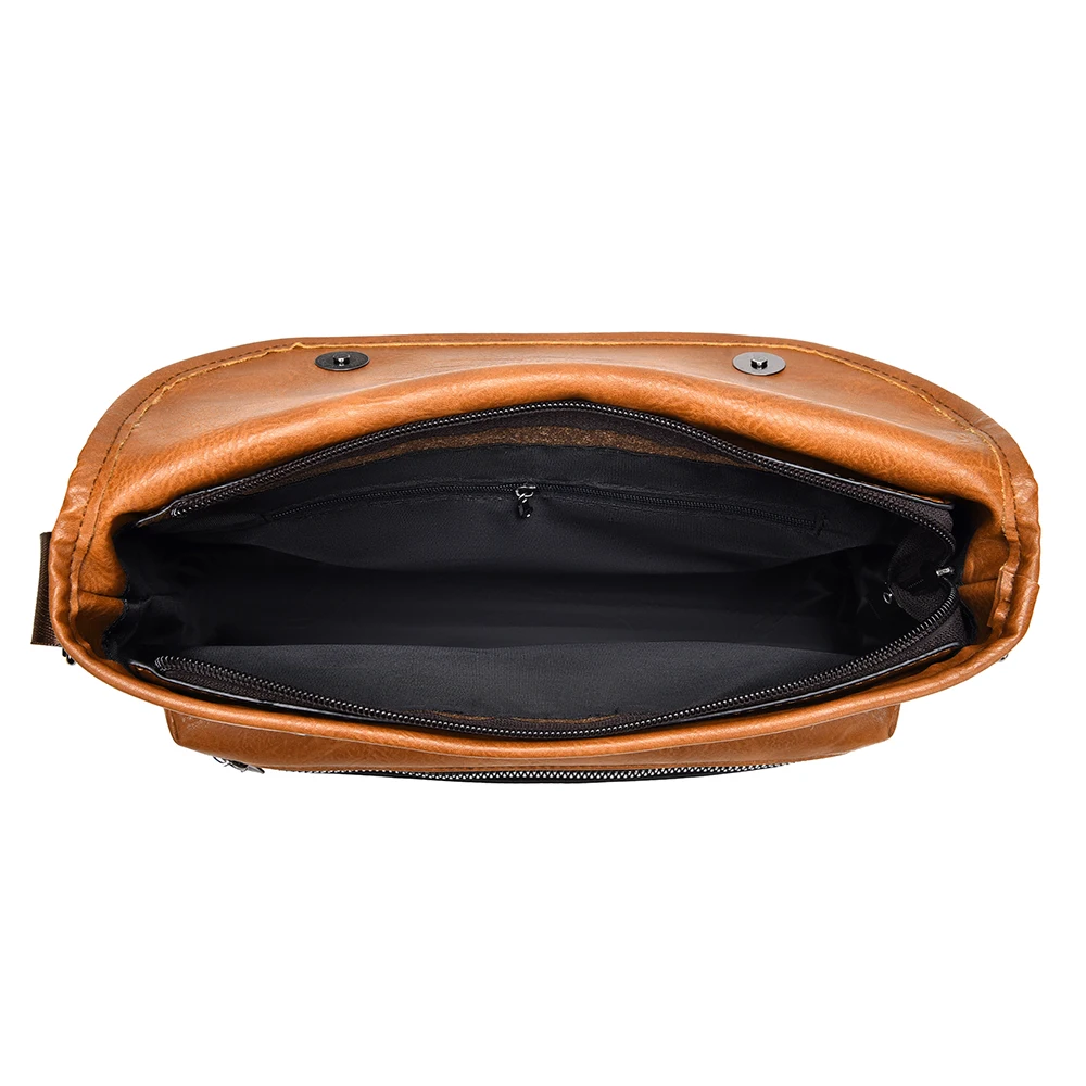 Men's handbag high-end designer fashionable large capacity horizontal men's backpack single shoulder bag men's crossbody bag