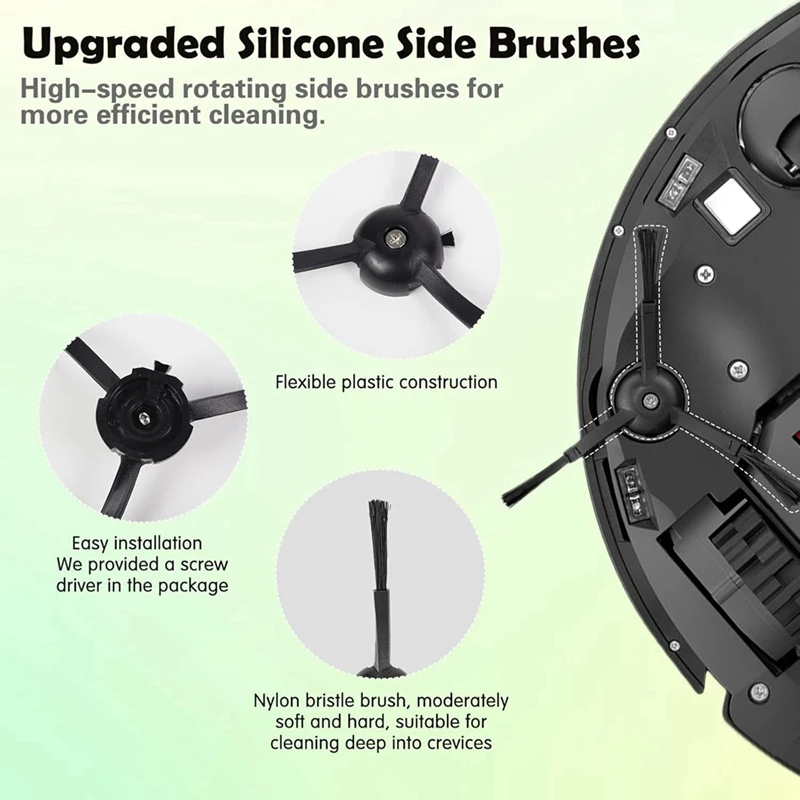 Peças de reposição do aspirador robô, Escova lateral principal, Filtro Hepa, Sacos de pó, Roborock Q5 Max Plus, Q5 Duoroller