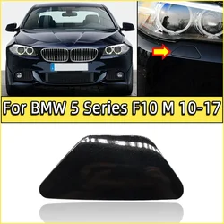 For Bmw 5 F10 F11 M-Paket 2010 2011 2012 2013 2014 2015 2016 2017 Headlamp Washer Nozzle Cap Cover Shell#51118048679 51118048680