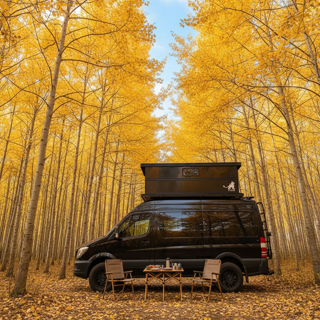 For Carbon Fiber Electric Hard Shell Rooftop Camper Summer Tent Waterproof Automatic Opening Triple Layer 400W Solar Pickup