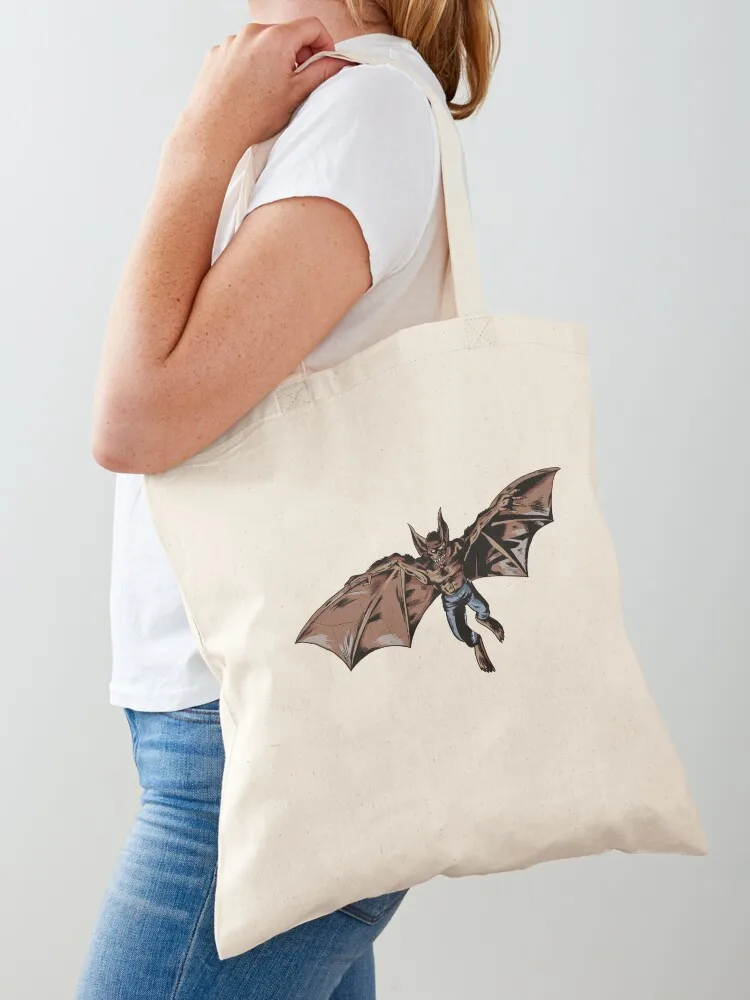 

Man-bat Tote Bag Gift bag Canvas stote bag hand