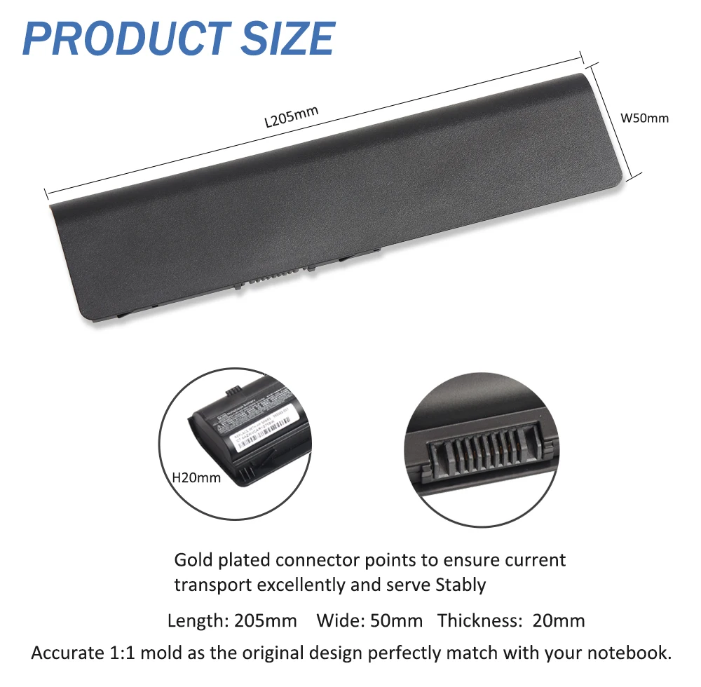 ETESBAY MU06 62WH Laptop Battery For HP Pavilion G4 G6 G7 G32 G42 G62 G72 CQ56 CQ72 DM4 DM4T HSTNN-Q60C HSTNN-DB0Y 593553-001