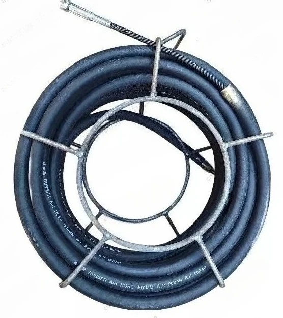 Impact Drill Dredge Sewer Main Pipeline Oil Cleaning Solid Spring Double Layer Rotating Shaft