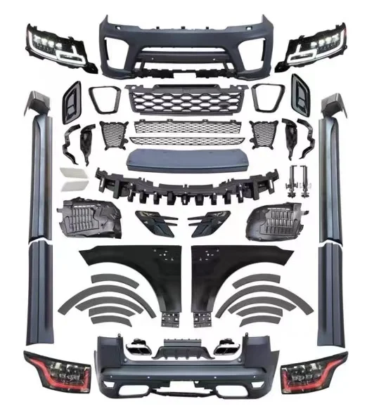Body Kit Range Rover Sport L494 2014-2017 facelift 2021 including fender headlights front bumpers rear
