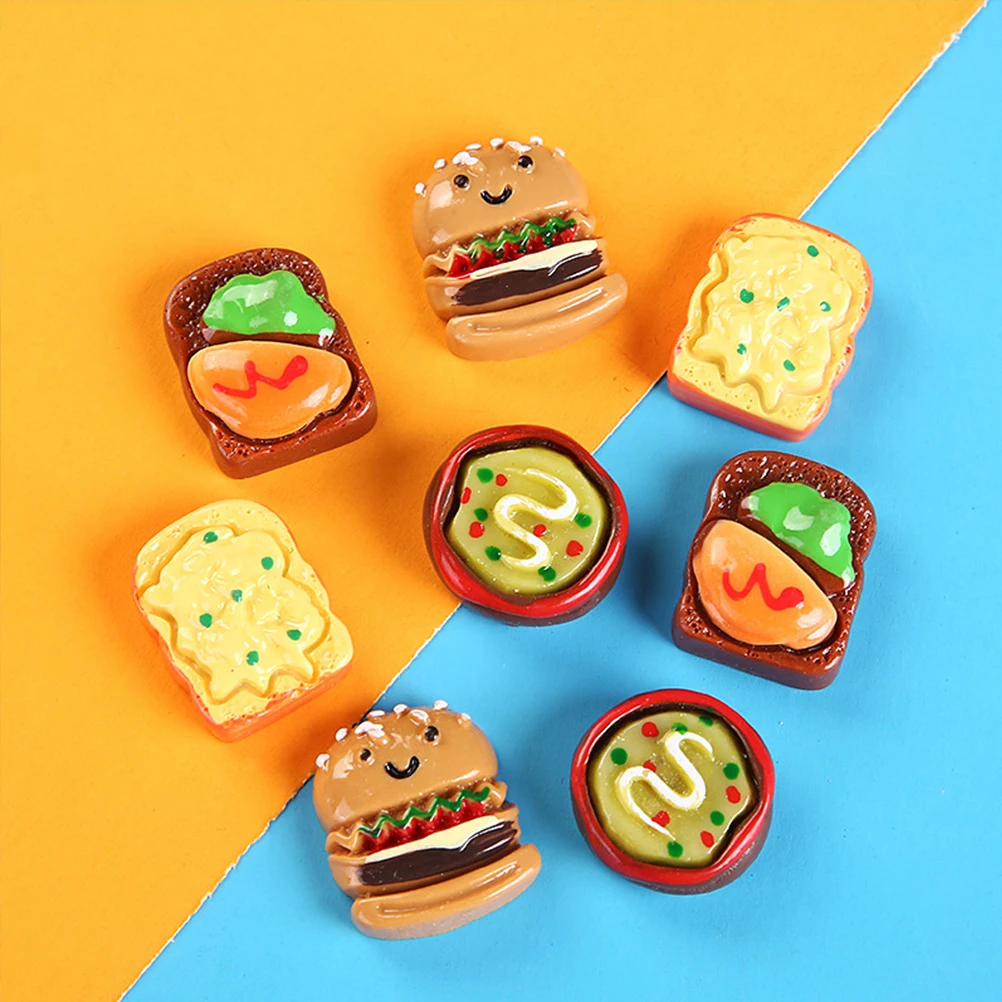 

18 Pcs Simulated Food Miniature Model Resin Accessories Personality Decorations Lifelike Appearance Photo Prop Toy Montessori