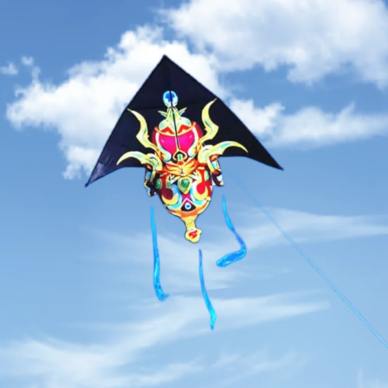 free shipping gourd kites flying for adults outdoor toy cometa espantapajaros cometa dragon flugdrachen kite line reel girouette