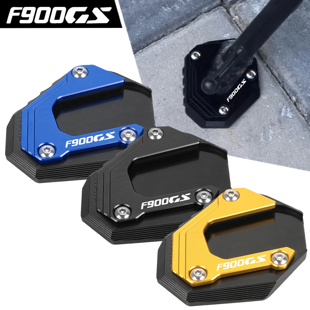 

Motorcycle Kickstand Enlarger Side Stand Extension Plate Pads For BMW F800GS F 800GS F900GS ADVENTURE F900 GS ADV 2024 2025 2026