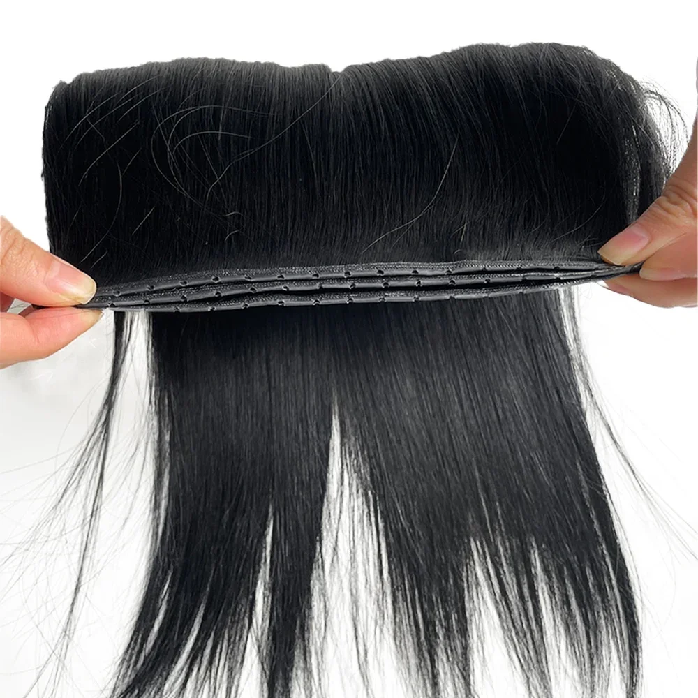 DIYOMO Extension per capelli a trama a farfalla, con foro in PU, doppia faccia, Genius Weft, fasci di capelli annodati a mano, tessitura invisibile per donna