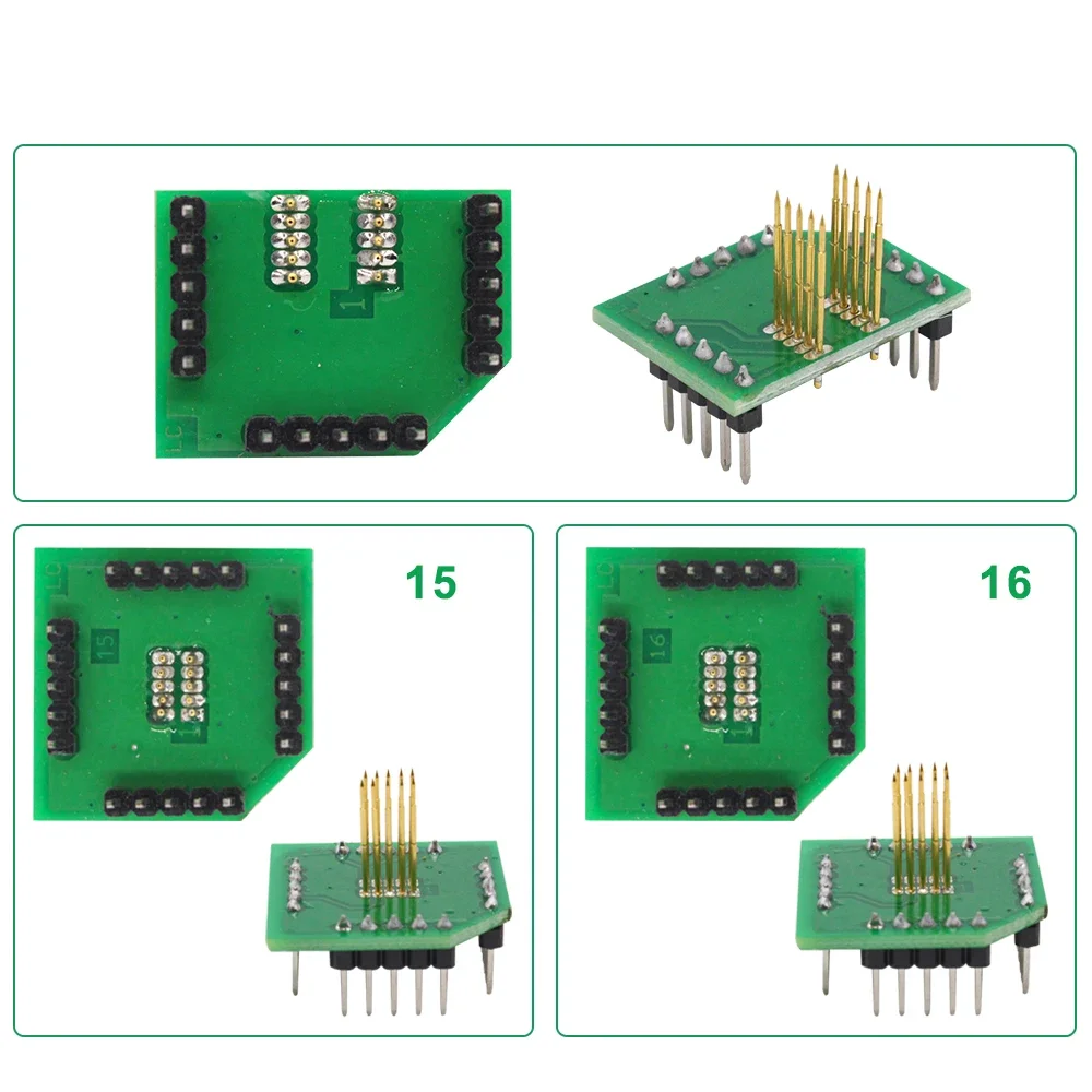 Latest OBD Full Set 22 PCS For KTAG/KESS Dimsport BDM Probe ECU Adapters Car ECU BDM Probe Fgtech BDM100 ECU Programming Tool