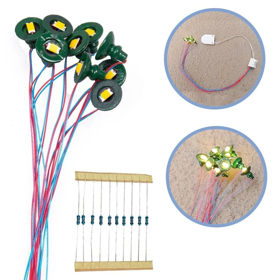 

10 шт. миниатюрных люстр диаметром 8 мм, модели потолочных светильников, уличных фонарей, для самостоятельной сборки, декор для кукольного домика, аксессуары для сада и столовой