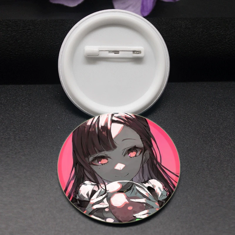 Round Anime Pins Milgram Brooches Shidou Kirisaki Es Haruka Sakurai Yuno Kashiki Fuuta Kajiyama Mu Kusunoki Cartoon Badge