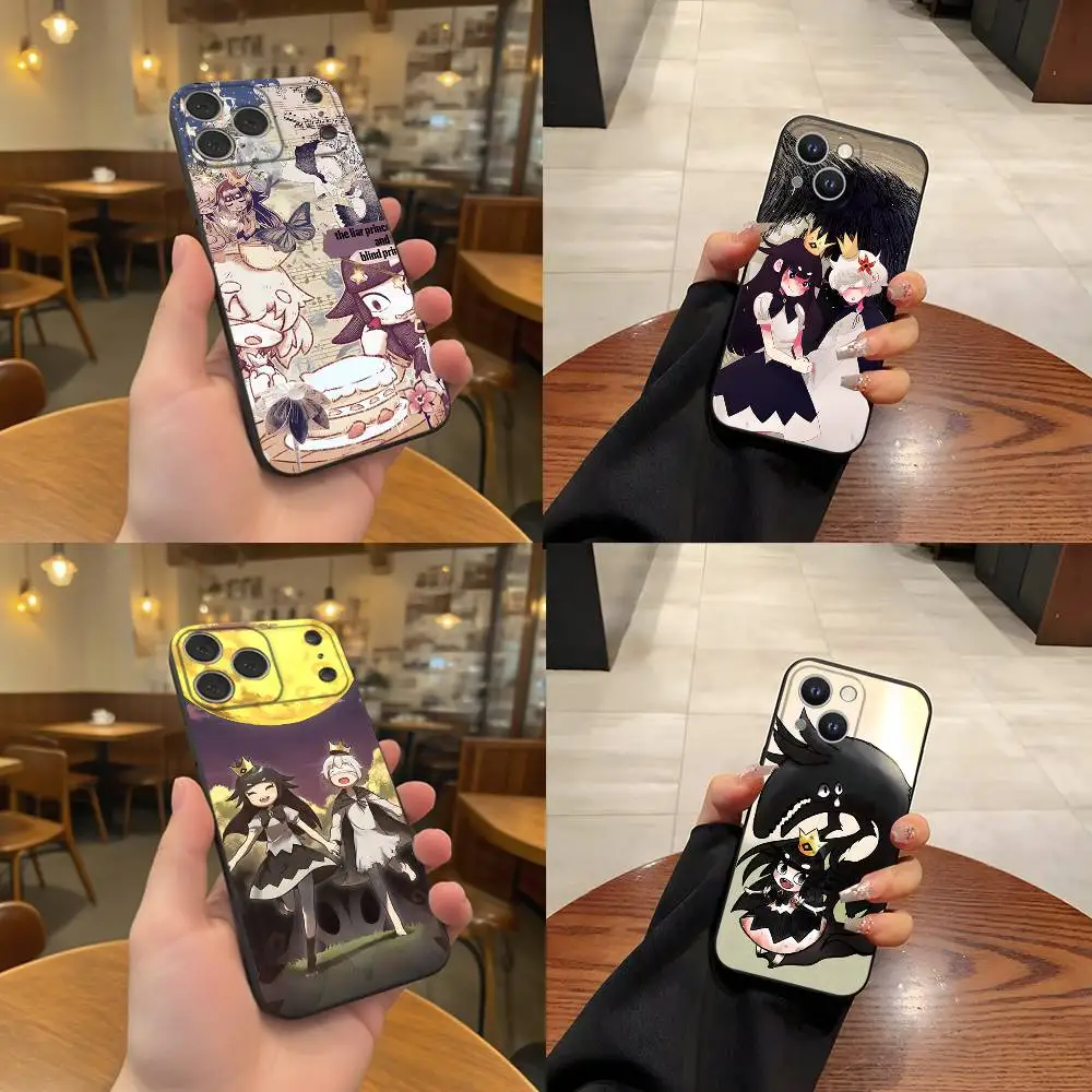 Funda Protectora para Teléfono L-Liar Princess And The Blind Prince, Resistente al Desgaste, para iPhone 17, 16, 15, 14, 13, 12, 11, Pro, Max, Plus, Negra, Suave