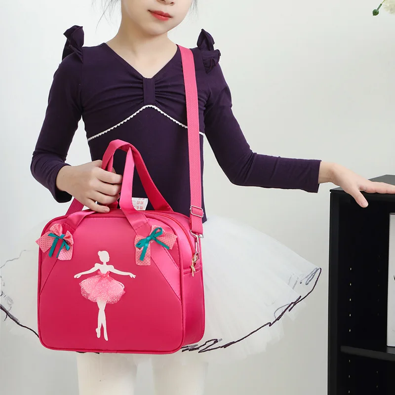 

Children's Shoulder Bag for Ballet Dance Sweet Princess Latin Girl Handbags Fashion Kids Portable School Kindergarten Backpack