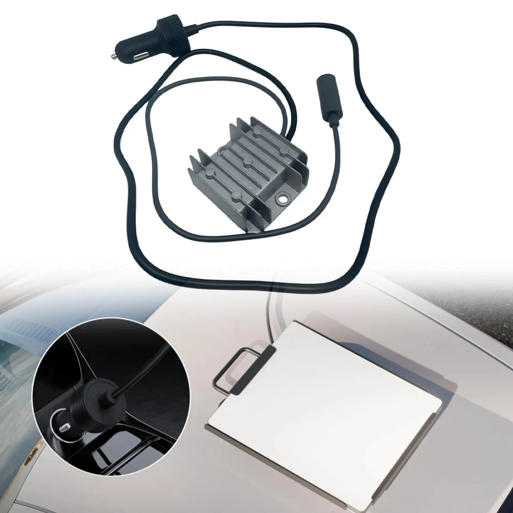 

Адаптер для зарядки на открытом воздухе, серый, преобразователь напряжения, алюминиевый корпус, защита от перегрузки по току, защита от перегрева