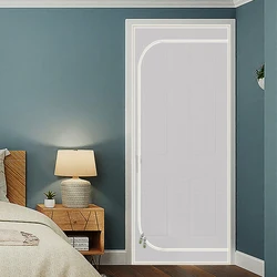 1 pc Zipper pet balcony mosquito out screen door curtain out dog home door screen cat run partition curtain