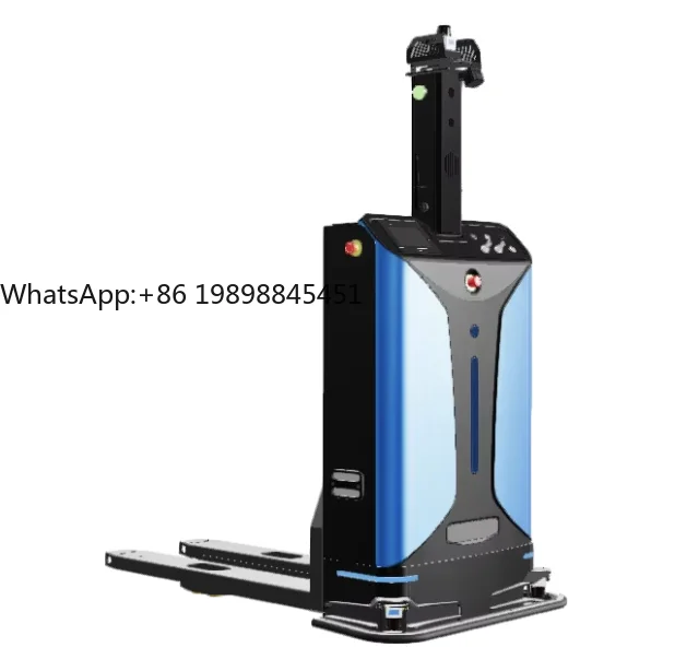 1.4T 3M High Security AGV SLAM Warehouse Handing Palletizing Robot Fork Lift Robot Autonomous Smart Forklift Stacker