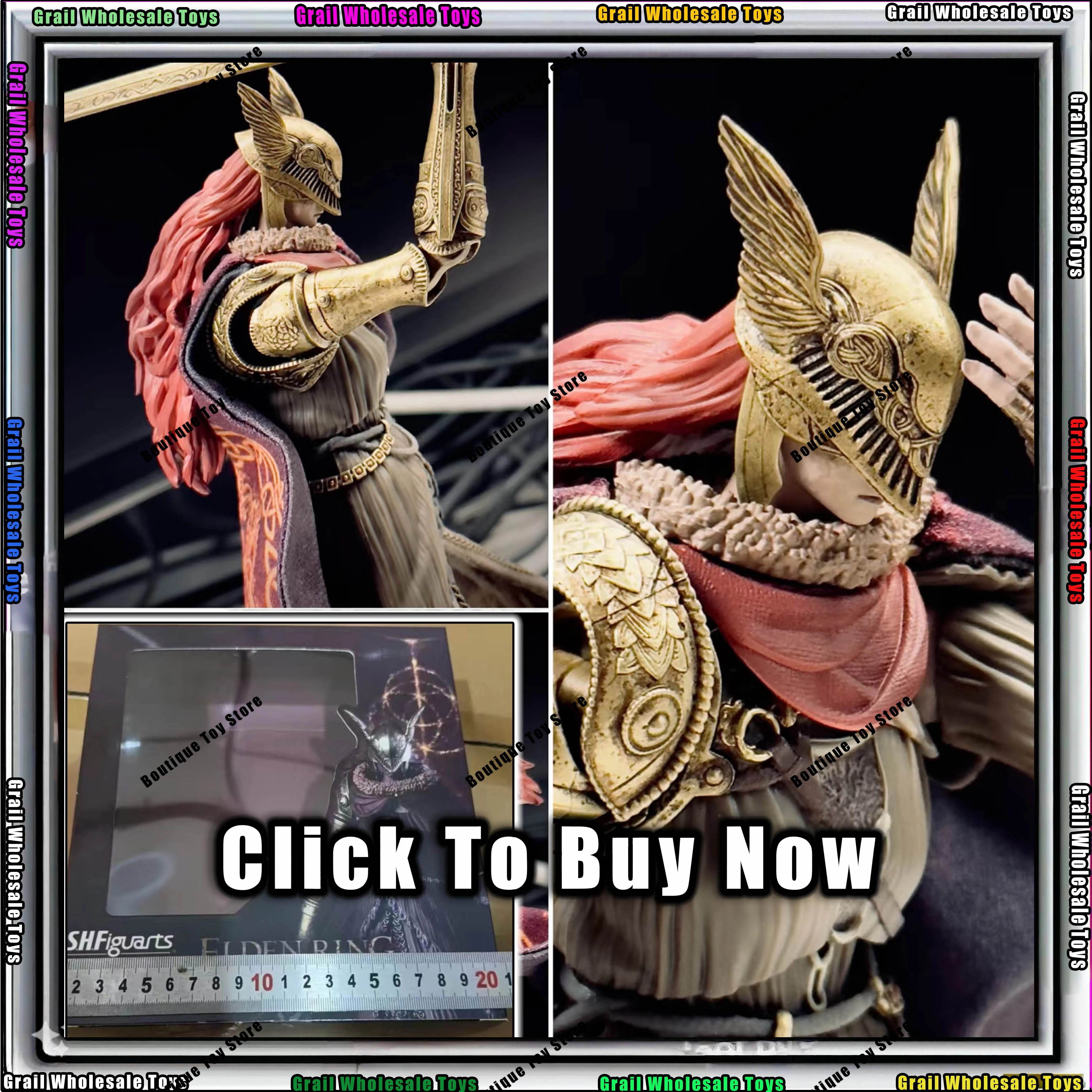 

В наличии! Фигурка-модель Elden Ring: Маления, Клинок Микеллы, Валькирия, Богиня гнили, KO SHF, аниме, игрушка, подарок